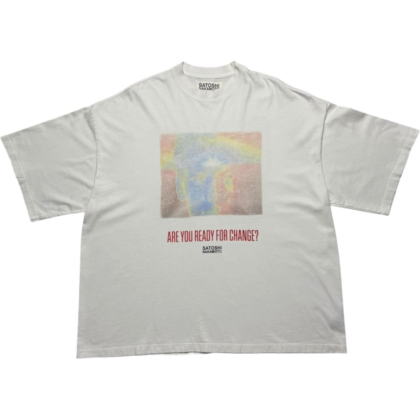 Satoshi Nakamoto Ready For Change T-Shirt