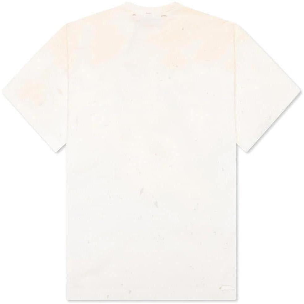Satoshi Nakamoto Wall Street T-Shirt Dirty White