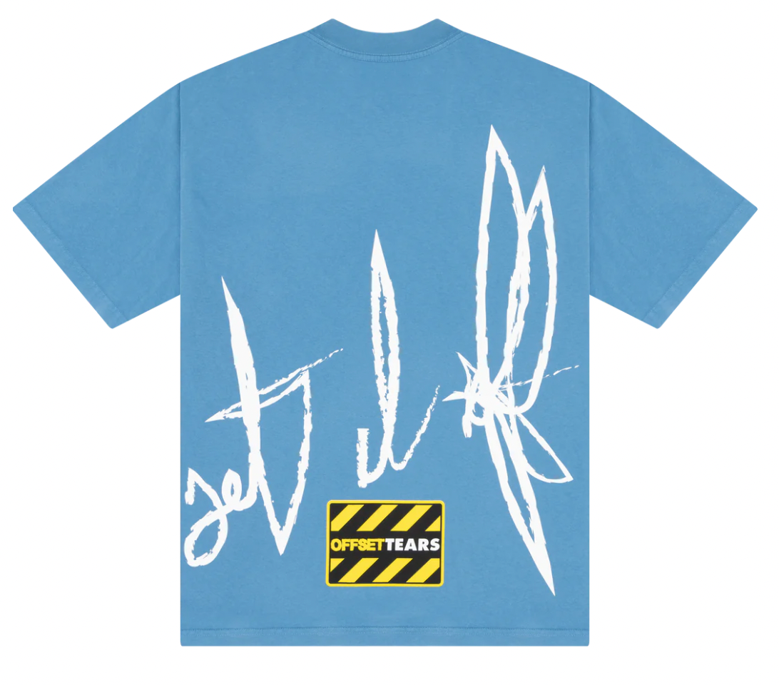 Denim Tears x Offset T-Shirt Box Set Blue