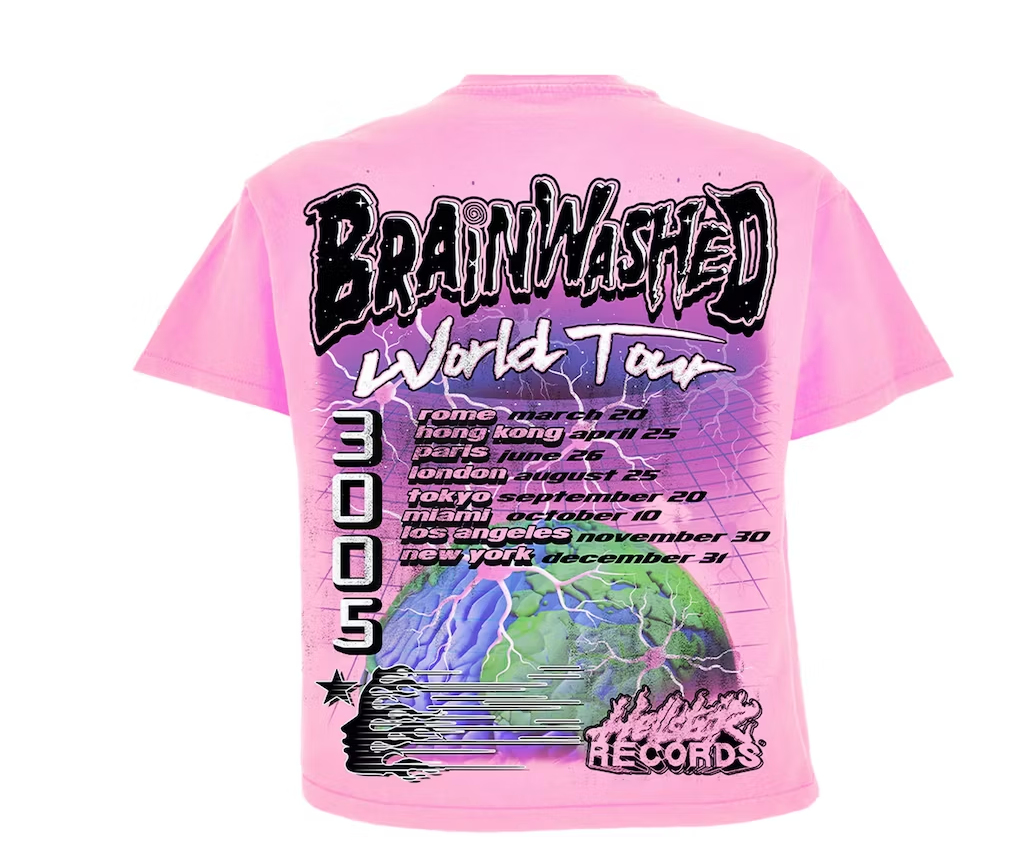 Hellstar Studios Capsule 10 Brainwashed World Tour T-Shirt