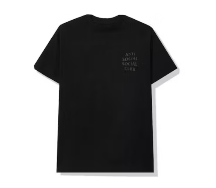 Anti Social Social Club Kkoch Dramatic T-Shirt Black