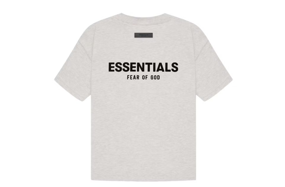 Fear of God Essentials T-shirt Light Oatmeal SS22