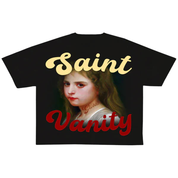 Saint Vanity Global T-Shirt Black