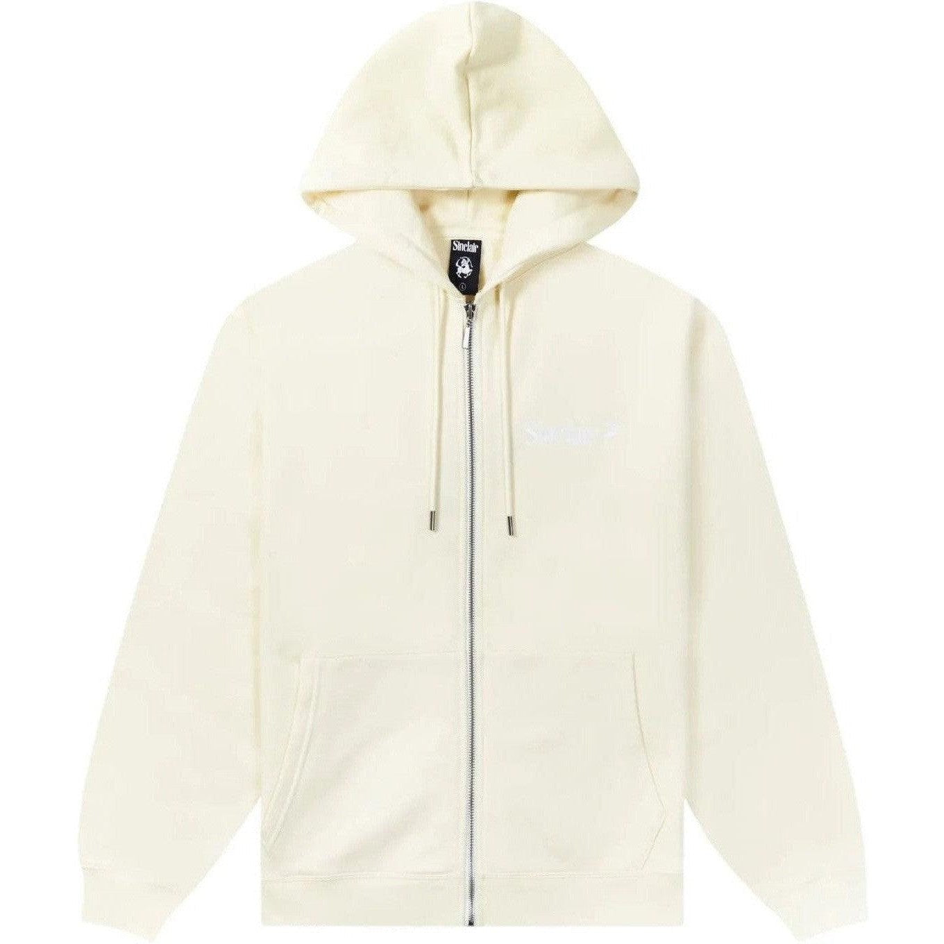 Sinclair Global Clairssential Zip Up Hoodie Cream