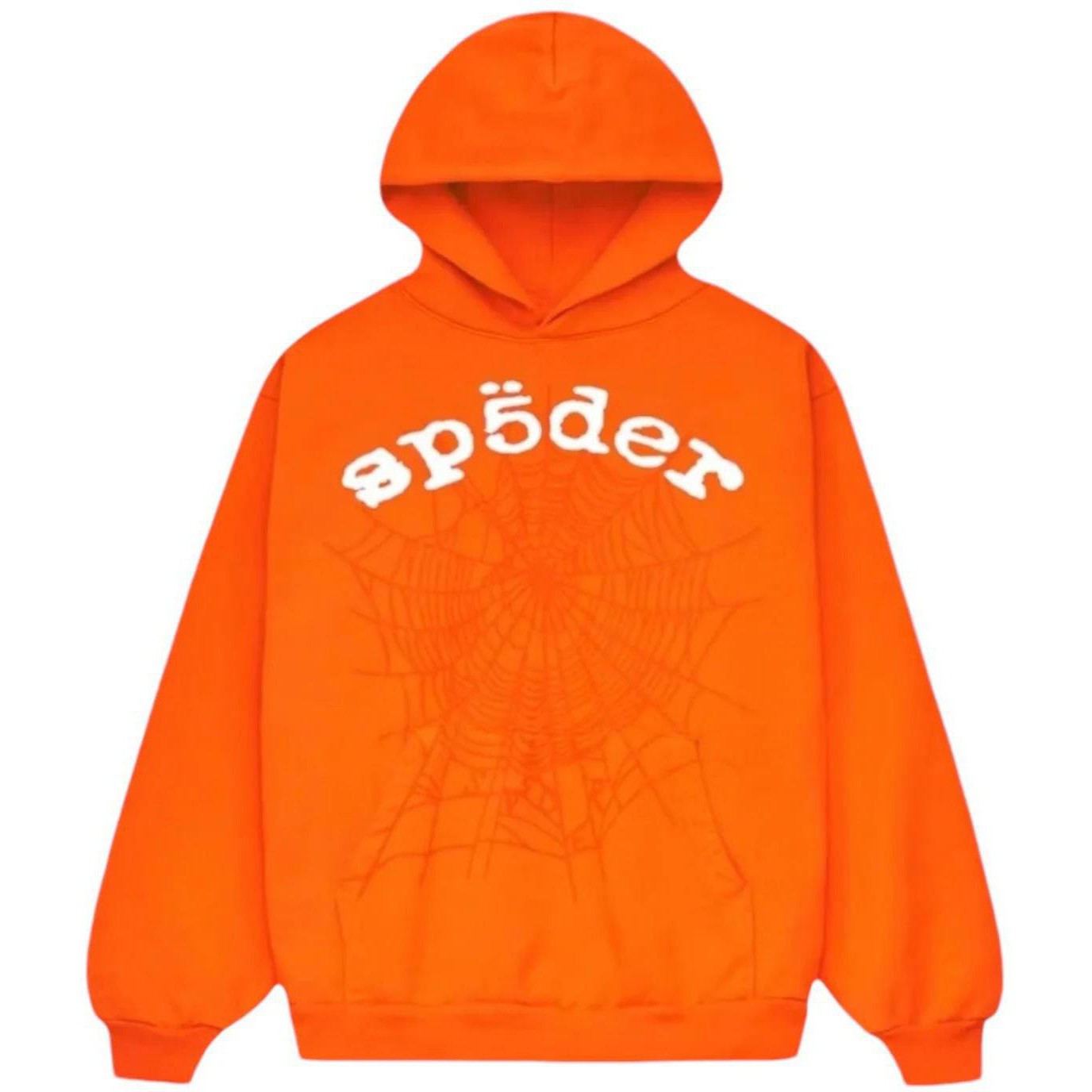 Sp5der Legacy Hoodie Orange