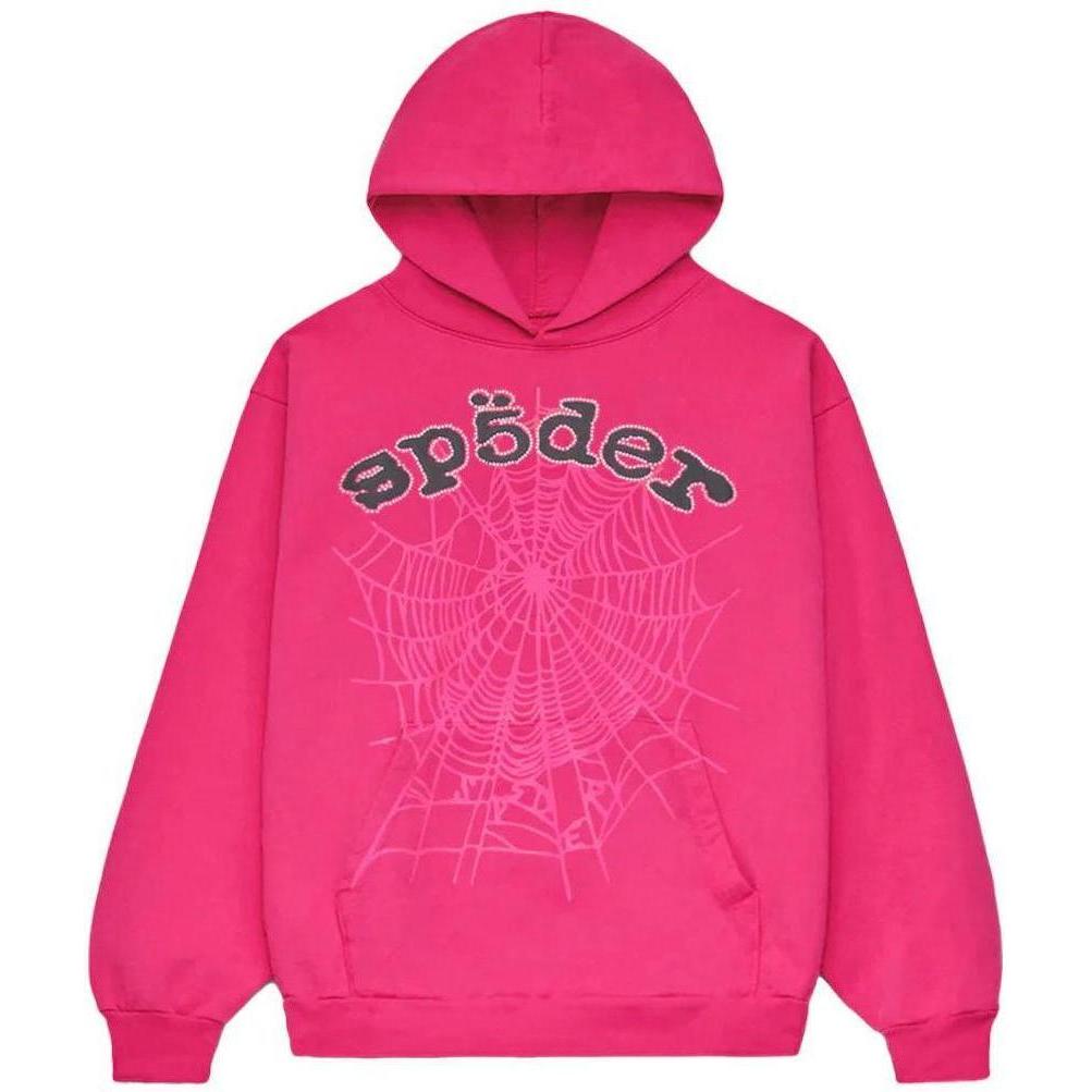 Sp5der Legacy Hoodie Pink