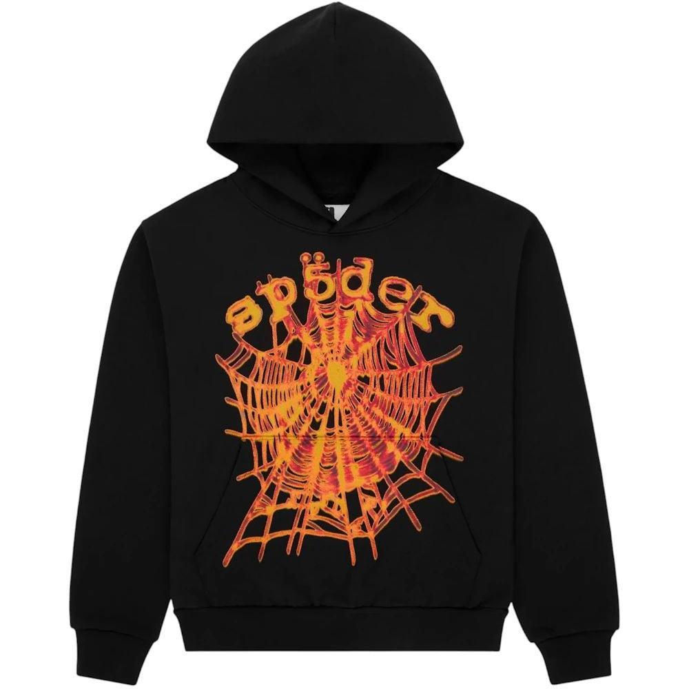 Sp5der OG Web V2 Hoodie Black