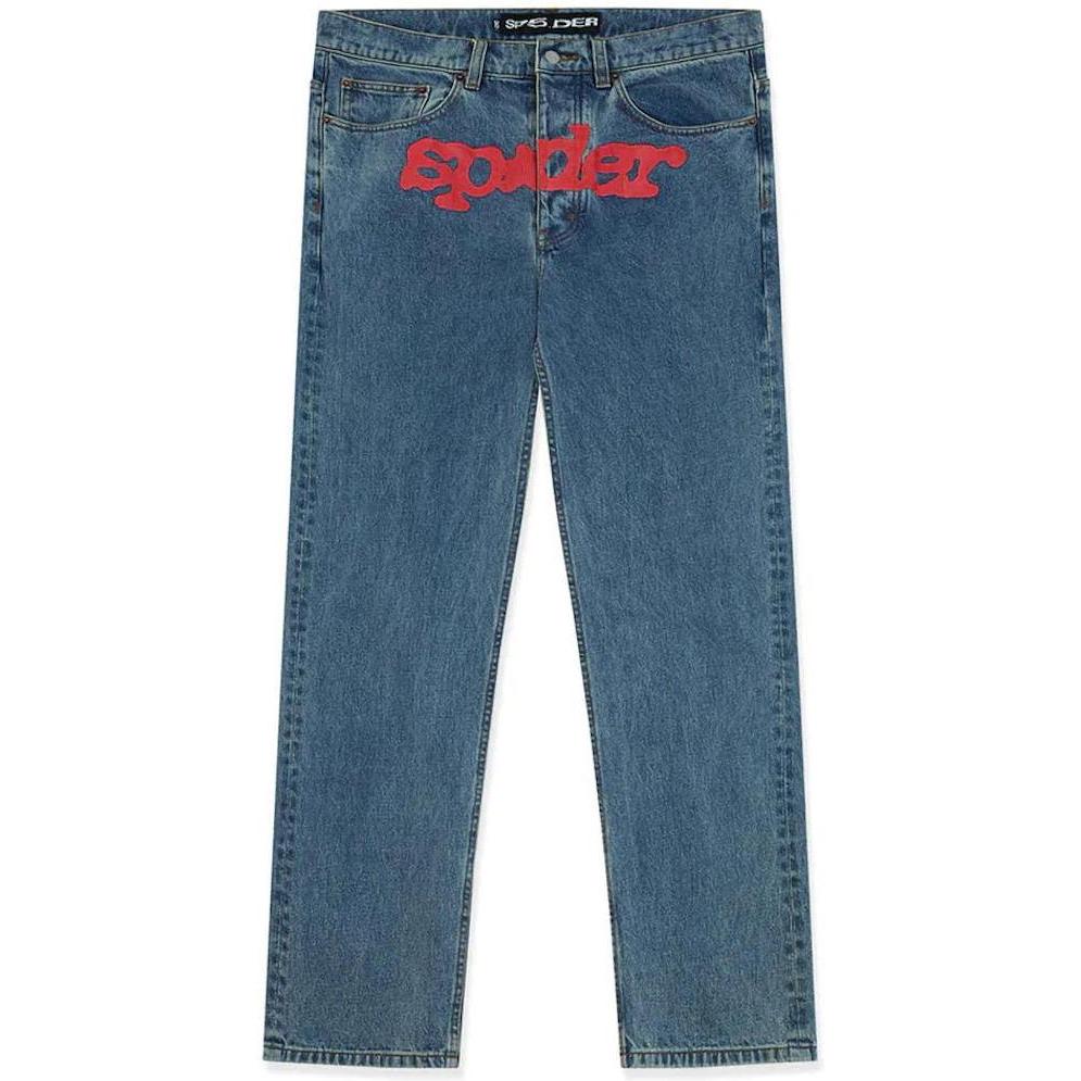 Sp5der V3 Indigo Denim Light Wash Denim