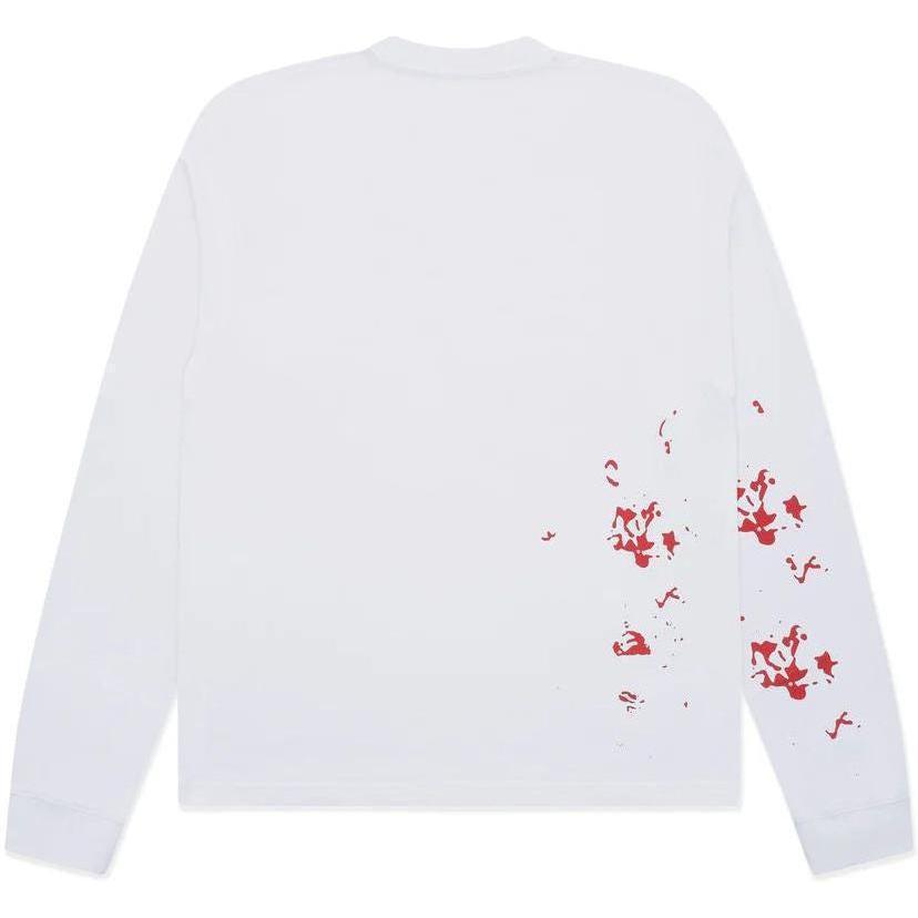 Sp5der Web Monitor L/S Heavyweight Tee White