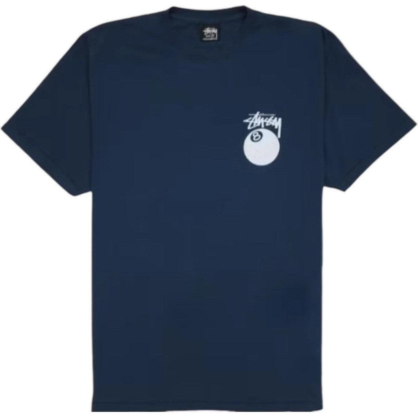 Stussy 8 Ball Pigment Dyed Tee Navy