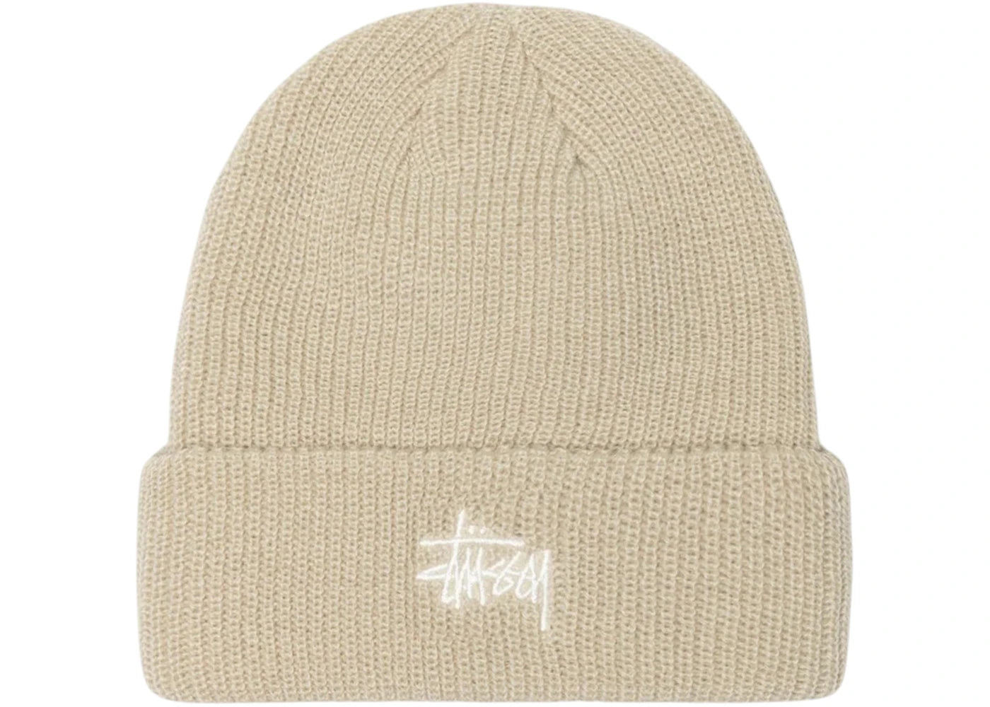 Stussy Basic Cuff Beanie Faded Tan