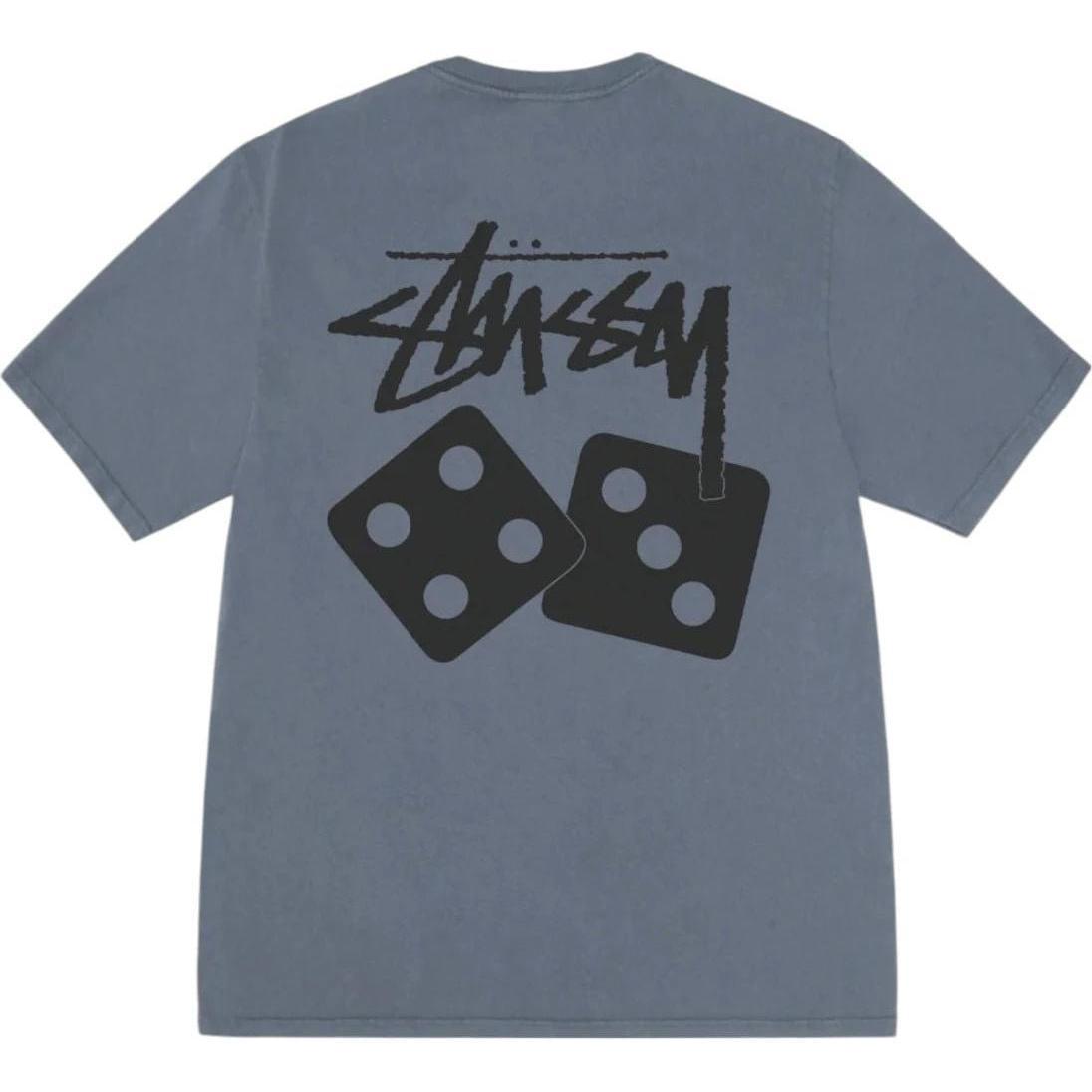 Stussy Dice Pigment Dyed Tee Navy