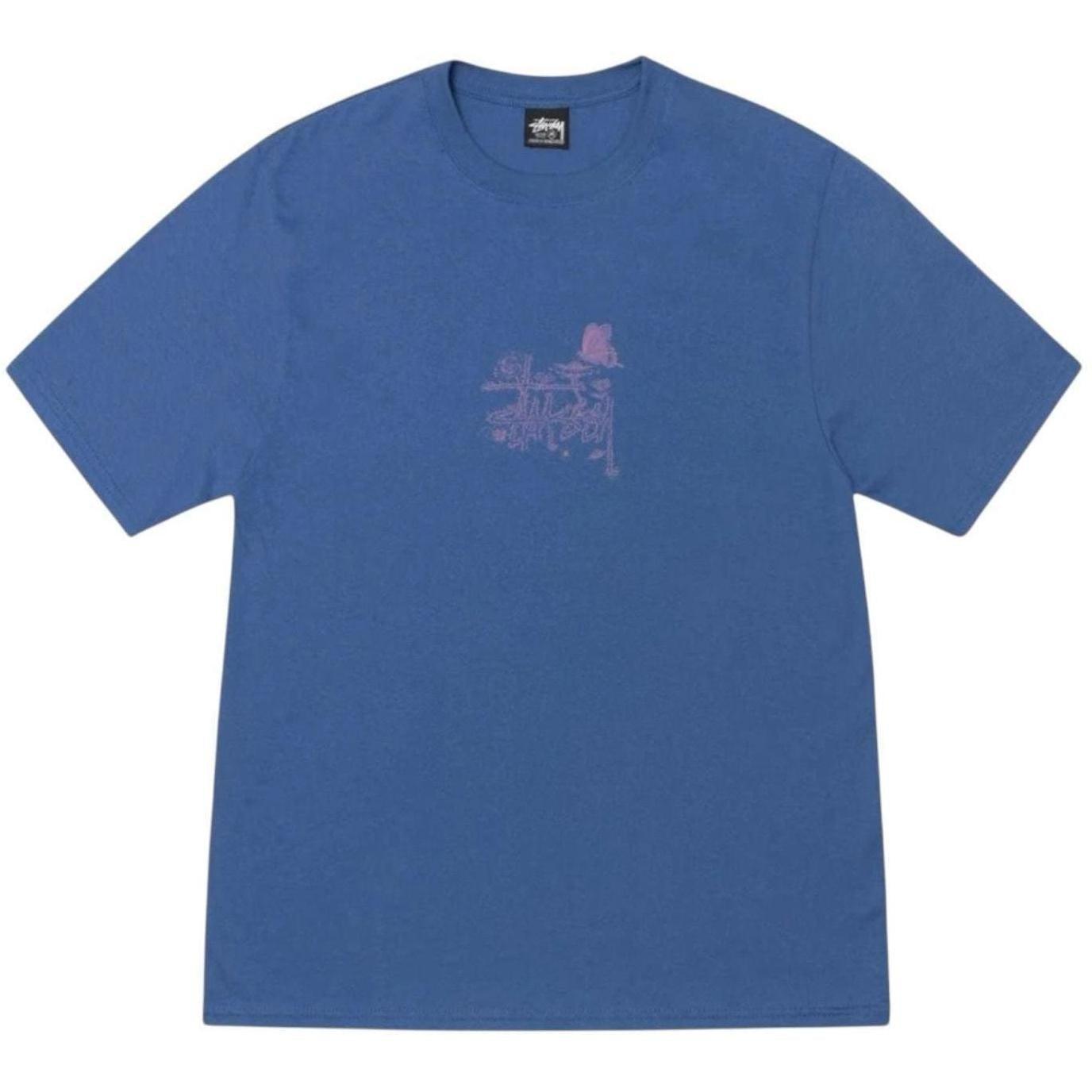 Stussy In Bloom Tee Blue