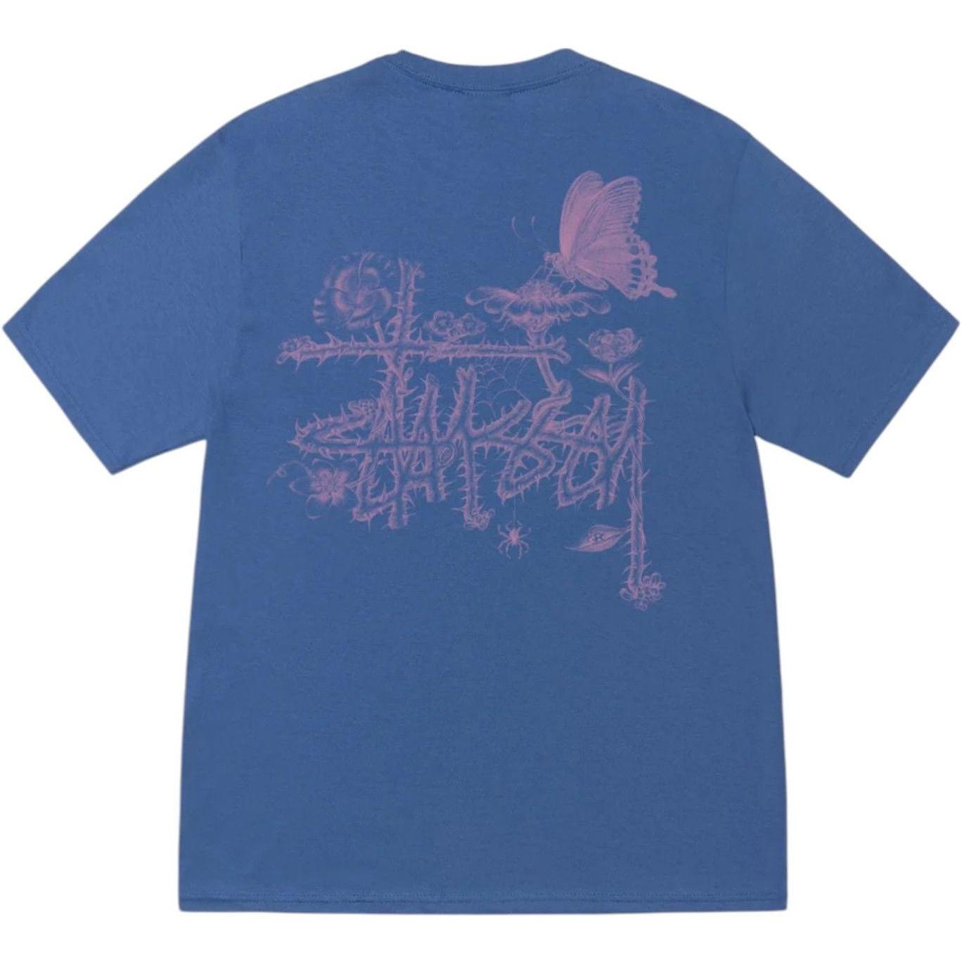 Stussy In Bloom Tee Blue