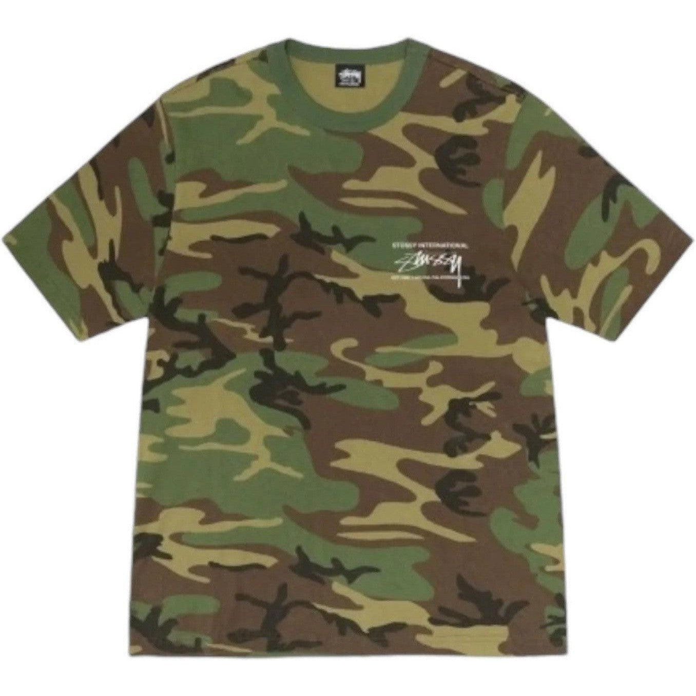 Stussy Smooth International T-Shirt Camo