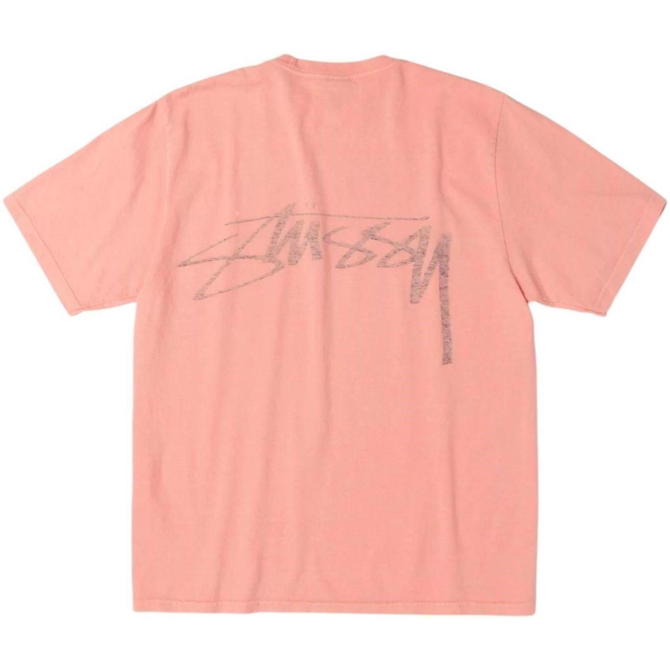 Stussy Smooth Reverse T-Shirt Coral
