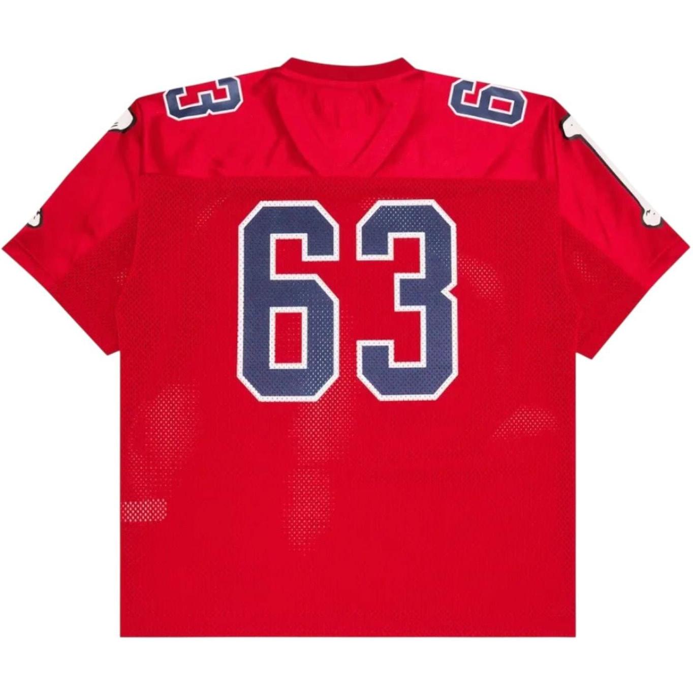 Supreme Bones Football Jersey Red
