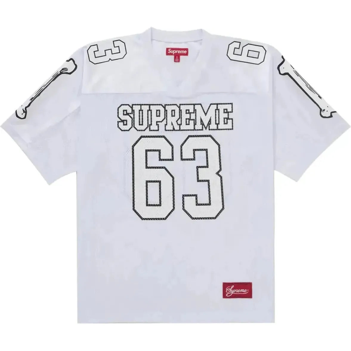 Supreme Bones Football Jersey White