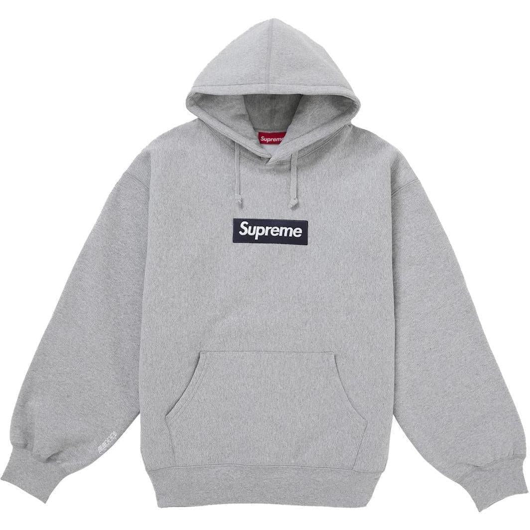Supreme Box Logo Hooded Sweatshirt (FW25) Heather Grey