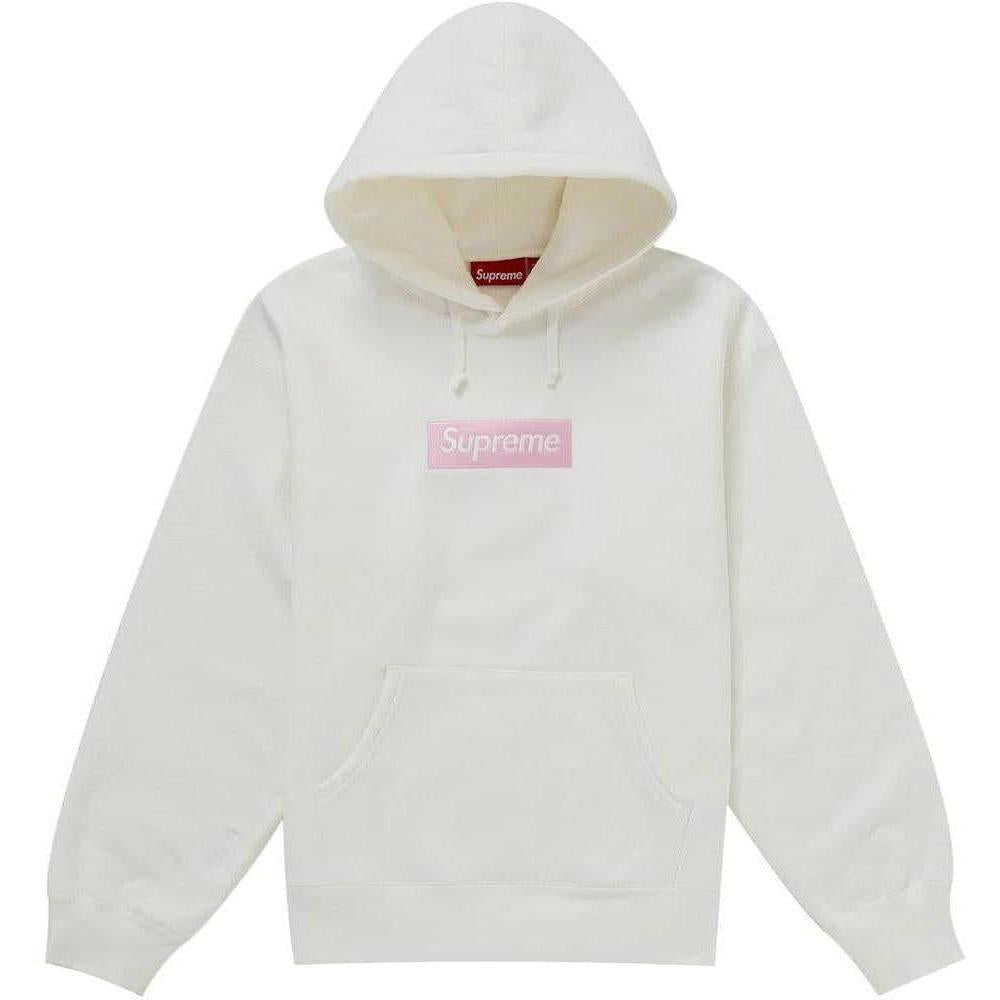 Supreme Box Logo Hooded Sweatshirt (FW25) White