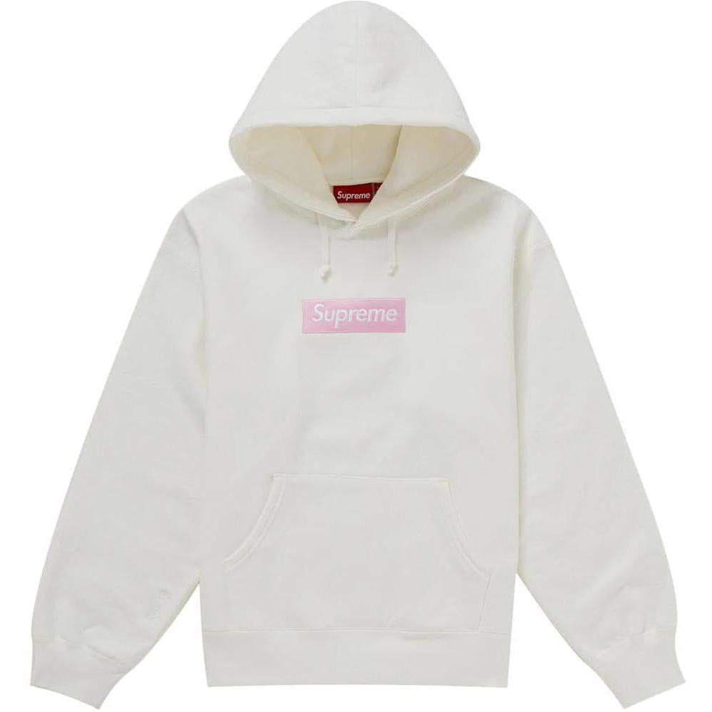 Supreme Box Logo Hooded Sweatshirt (FW25) White