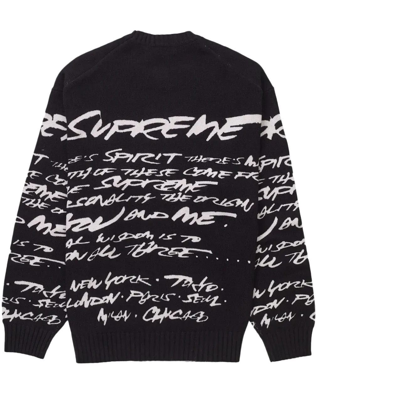 Supreme Futura Sweater Black