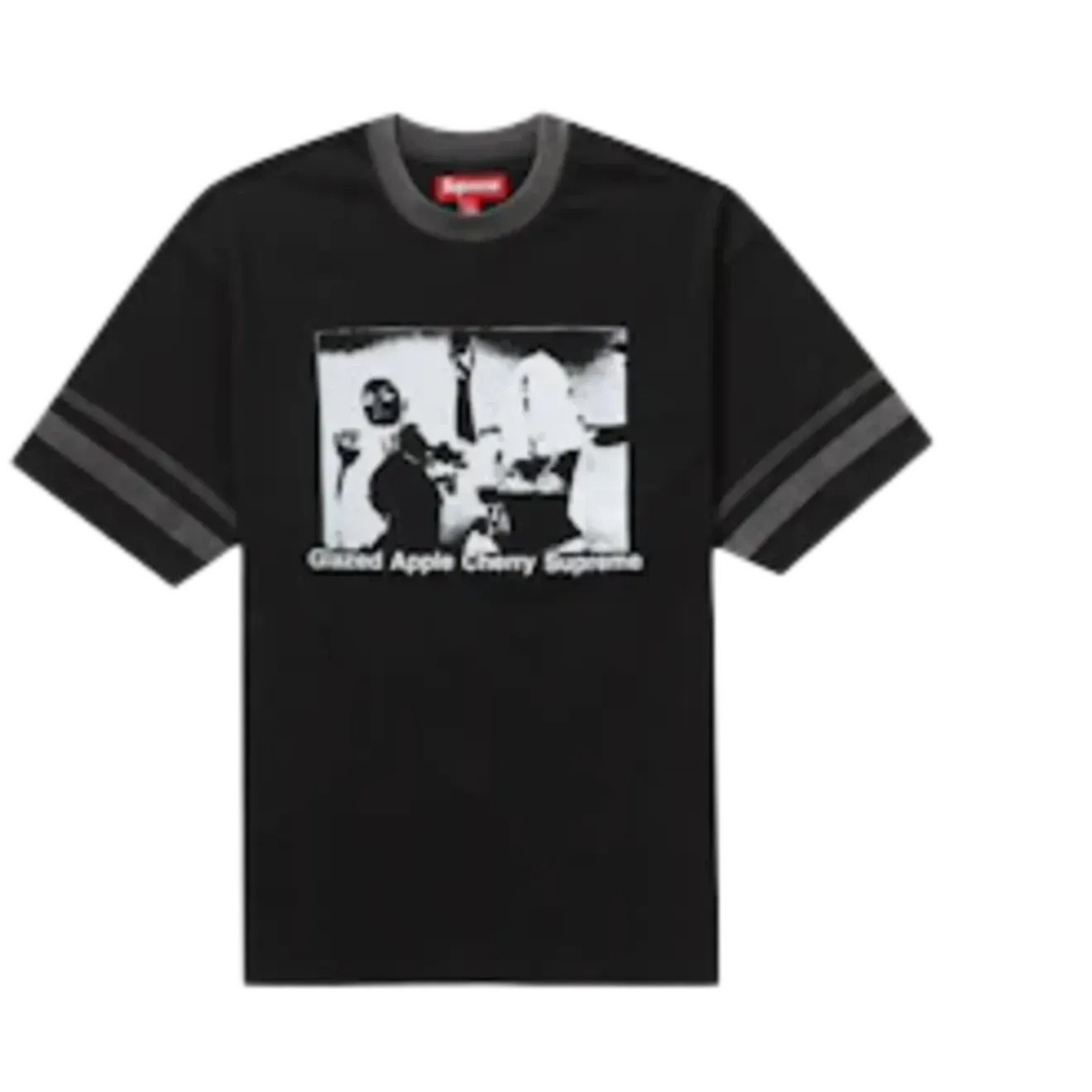 Supreme Glazed Athletic S/S Top Black