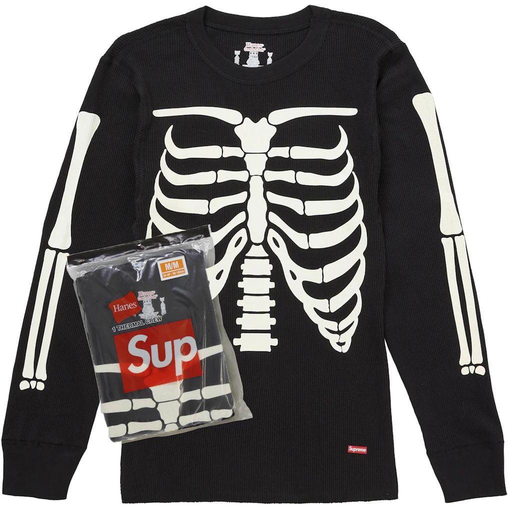 Supreme Hanes Bones Thermal Crew FW25 (1 Pack) Black