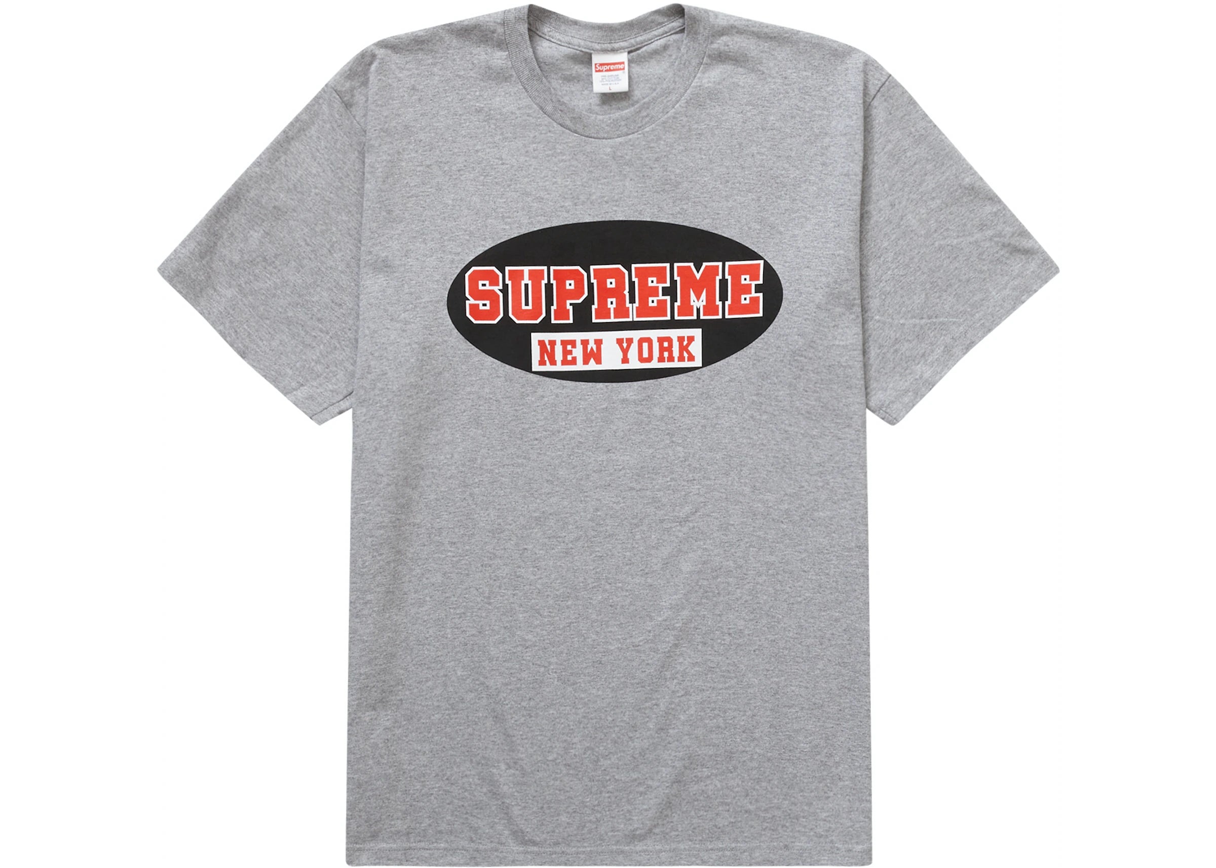 Supreme New York T-Shirt Grey