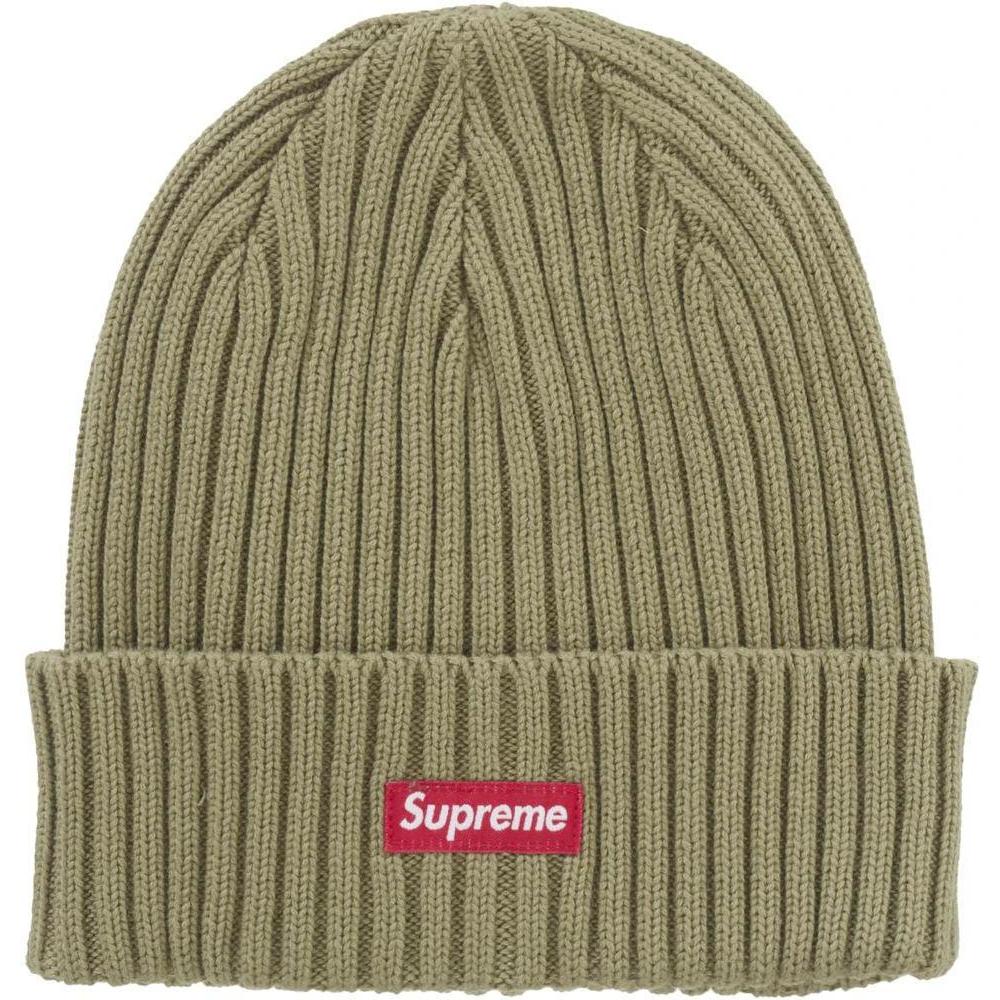 Supreme Overdyed Beanie (SS25) Olive
