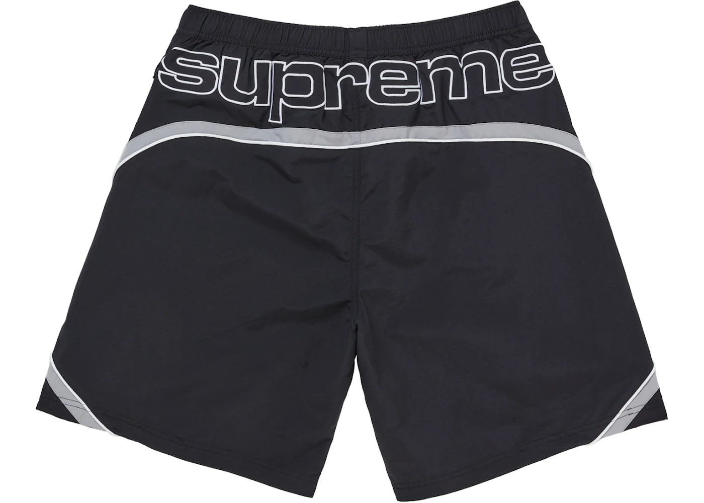 Supreme Paneled Water Short Black