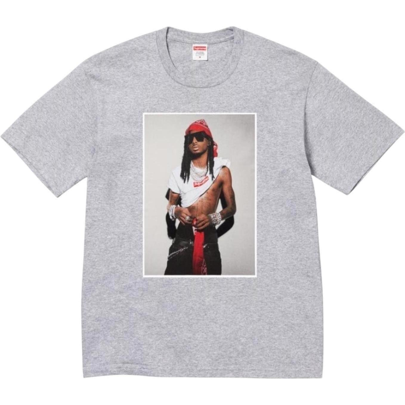 Supreme Playboi Carti Tee Heather Grey