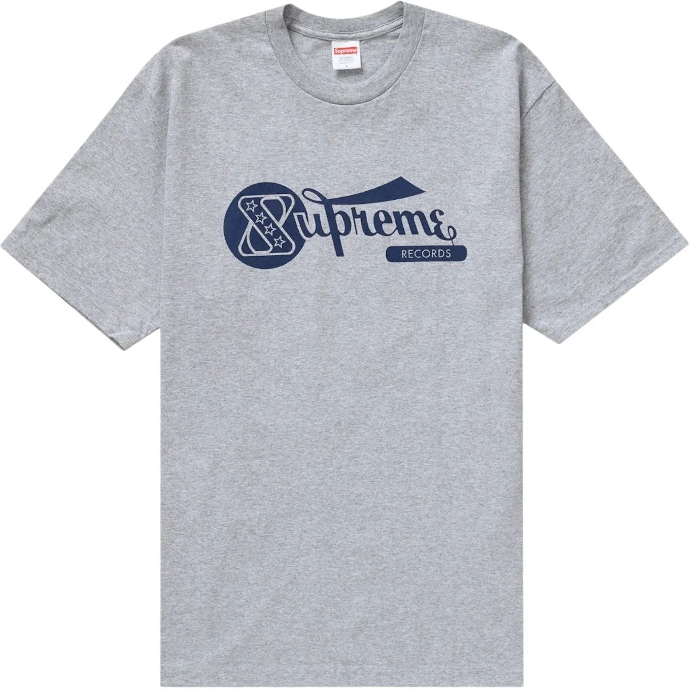 Supreme Records T-Shirt Heather Grey