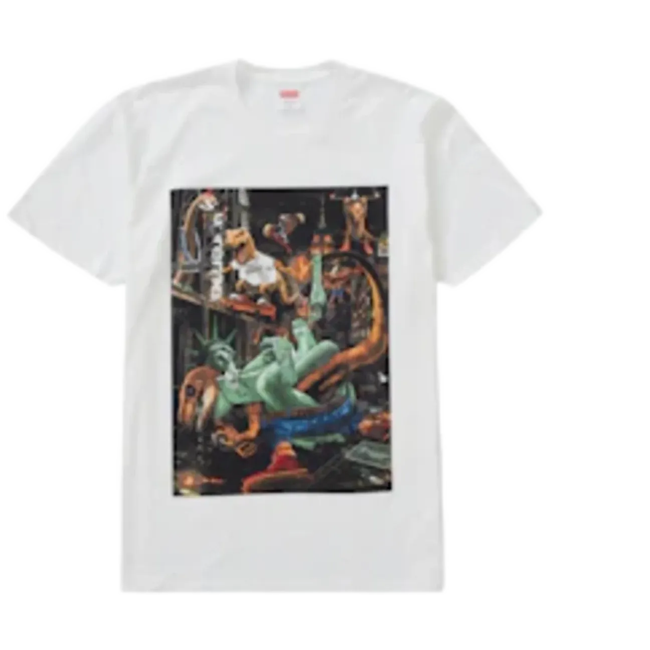 Supreme T-Rex Tee White