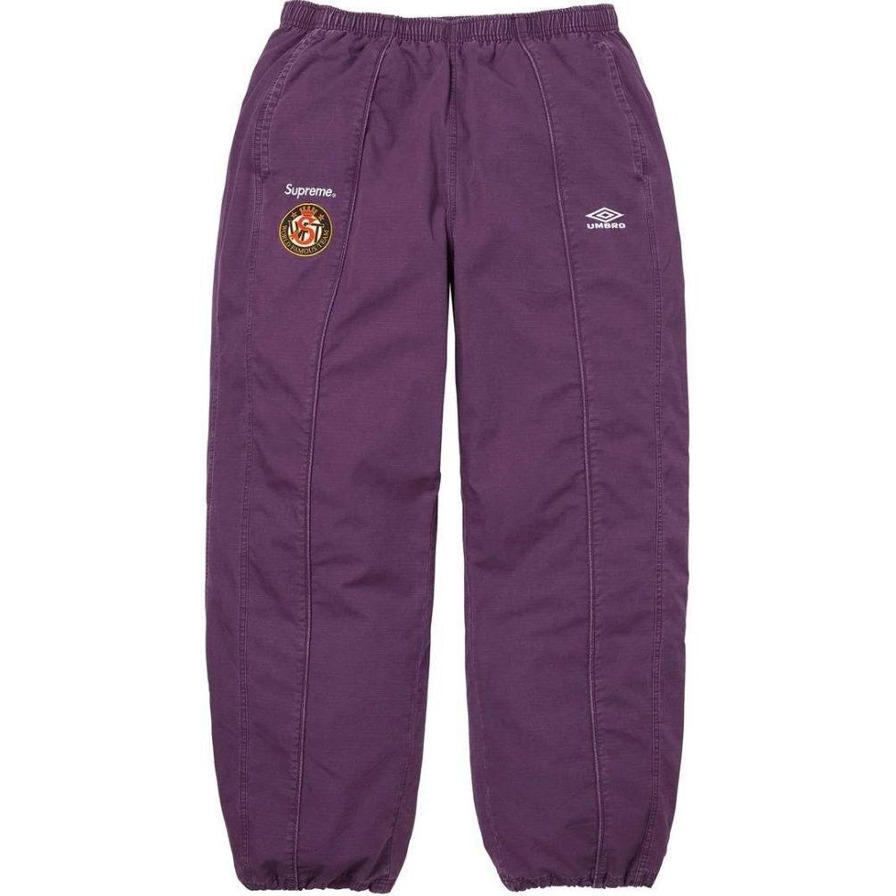 Supreme Umbro Cotton Ripstop Track Pant Purple