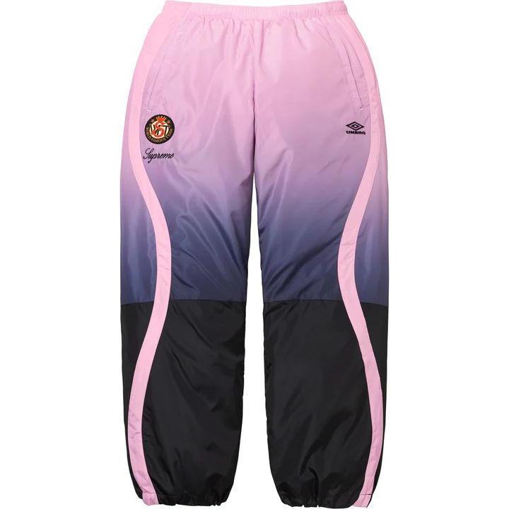 ウェア Supreme x Umbro Gradient Track Pant Pink Supreme Umbro Gradient Track Pant Pink Men's - US