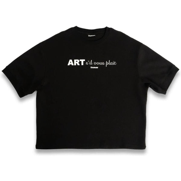 Tafari Art S’il Vous Plaît T Shirt Black