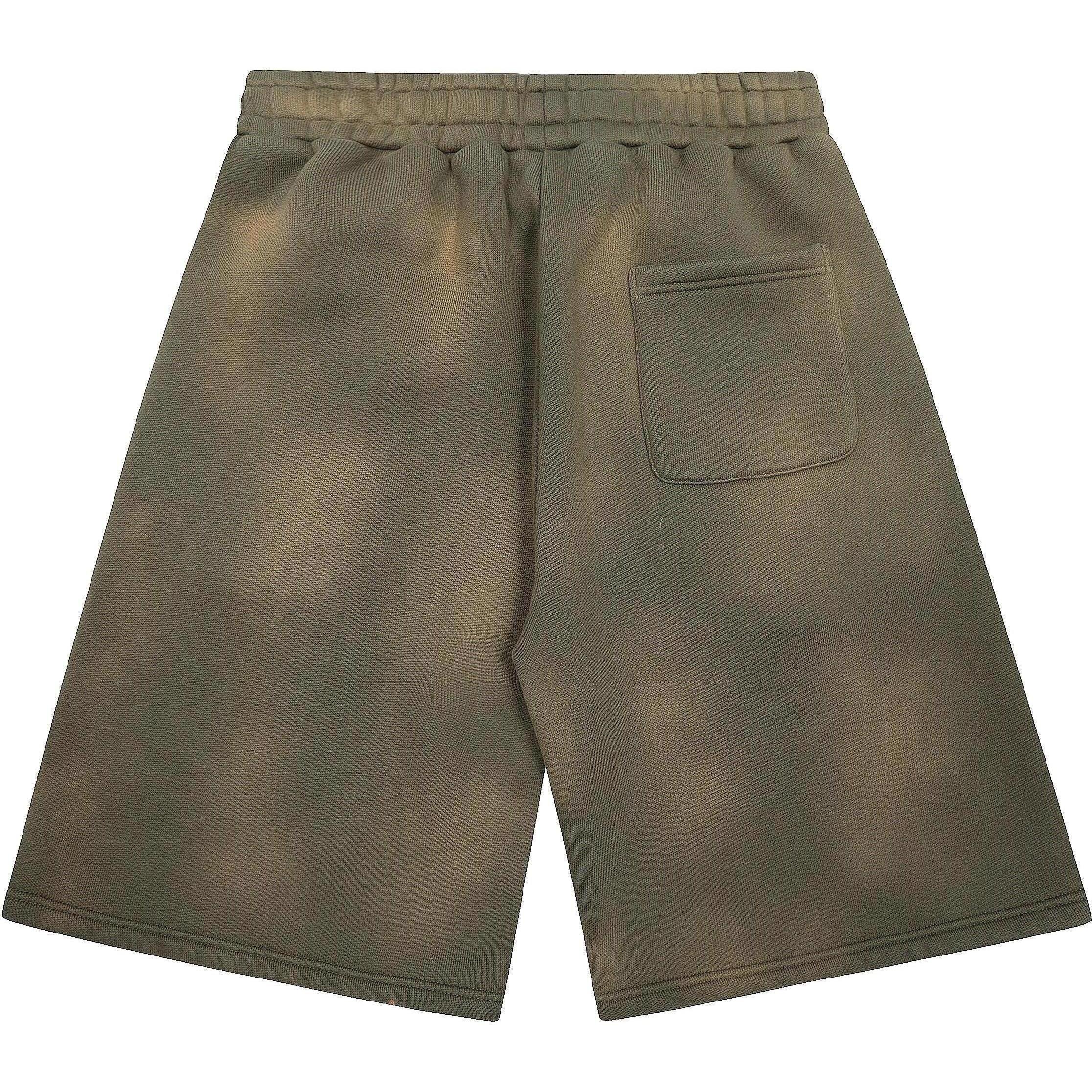 Thirteen Studios Faded Green Shorts