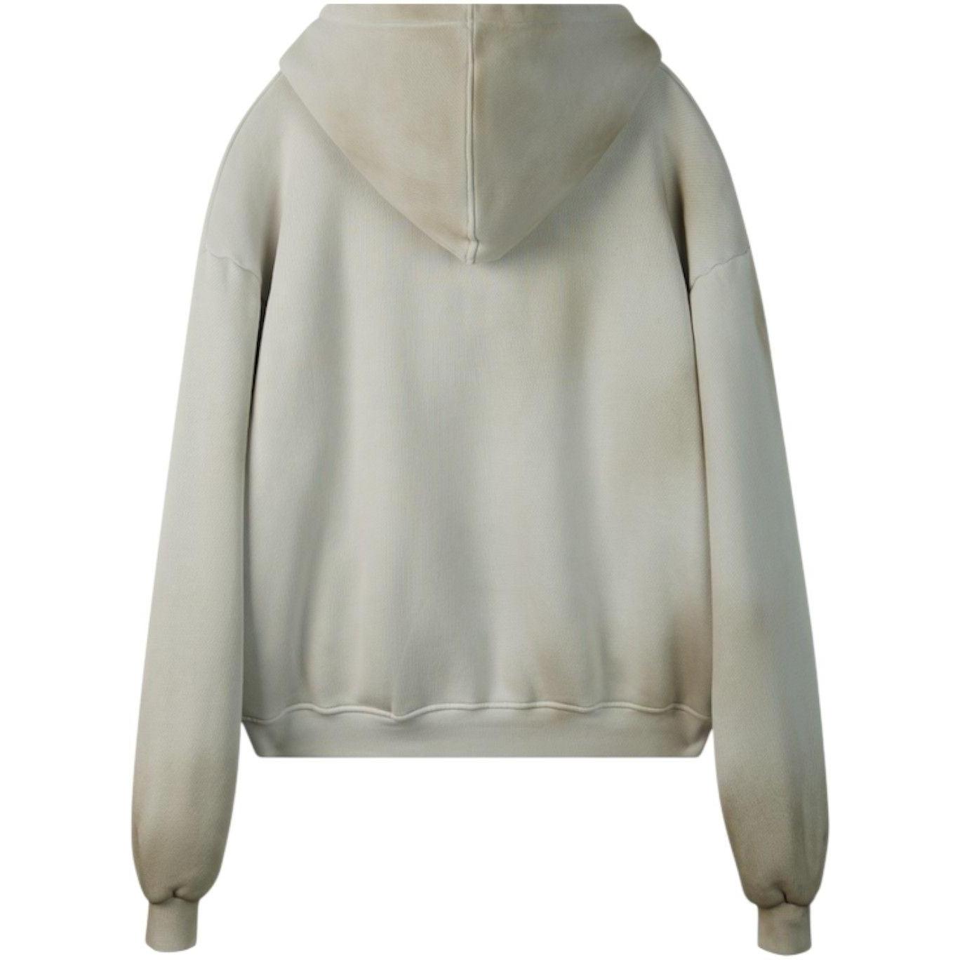 Thirteen Studios Univeristy Zip Up Hoodie Grey