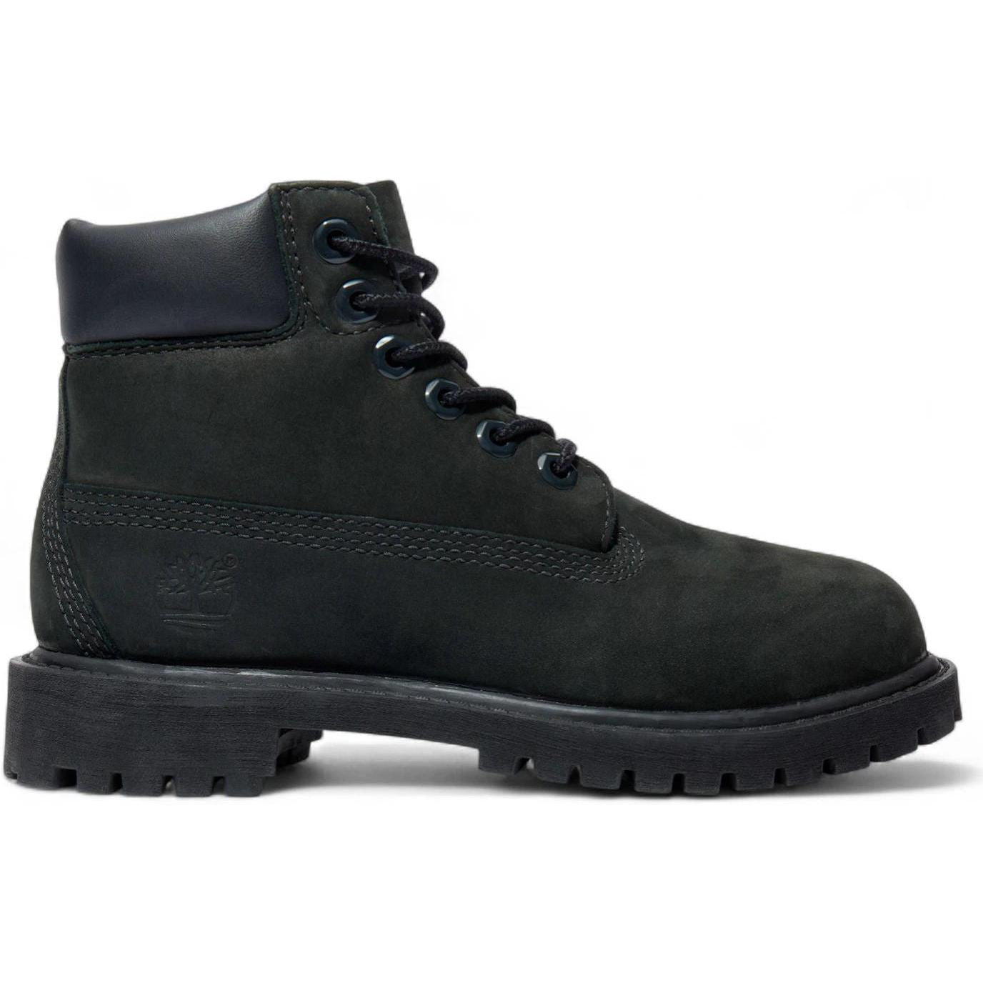 Timberland 6" Premium Waterproof Boot Black Nubuck (PS)