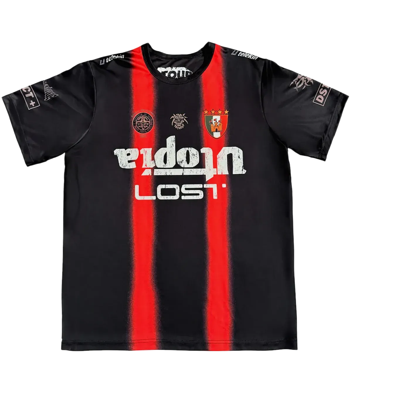Travis Scott Italy Soccer Jersey Black