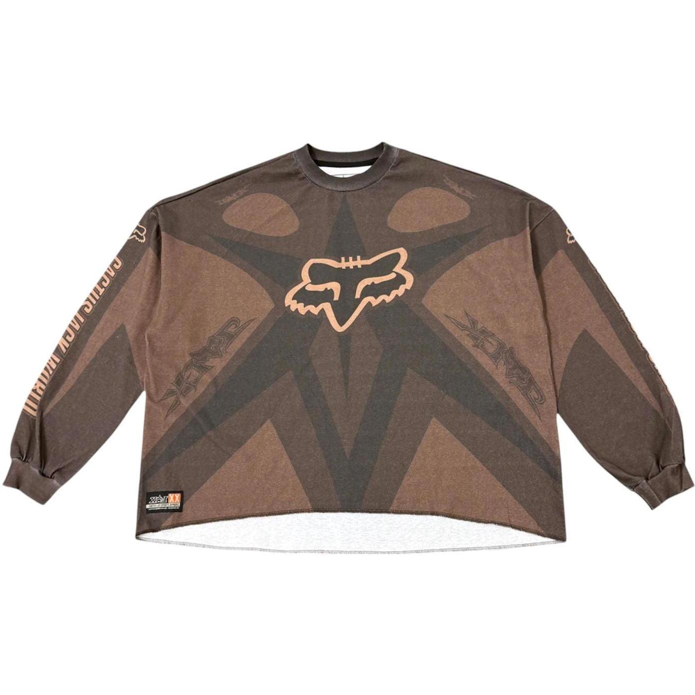 Travis Scott x Fox Racing I Jersey Brown