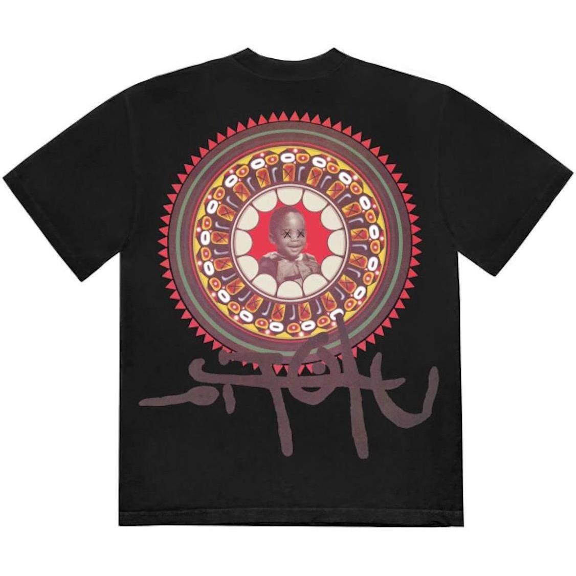 Travis Scott x KAWS Utopia II Tee Black