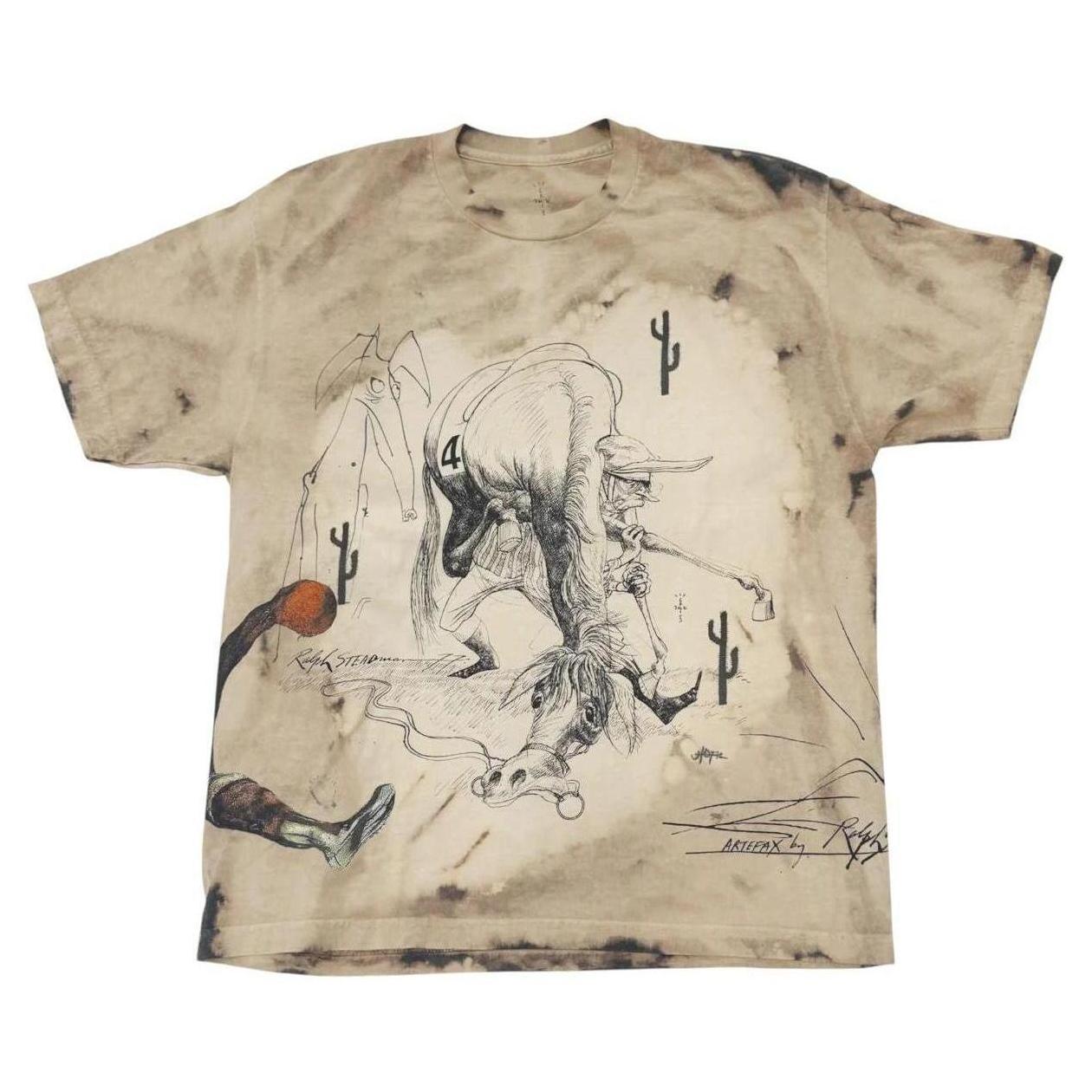 Travis Scott x Ralph Steadman Fear Tee Multicolor