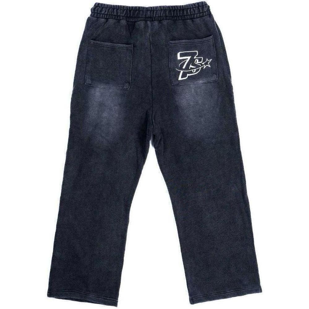 Triple Sevens All Star Sweatpants Washed Black