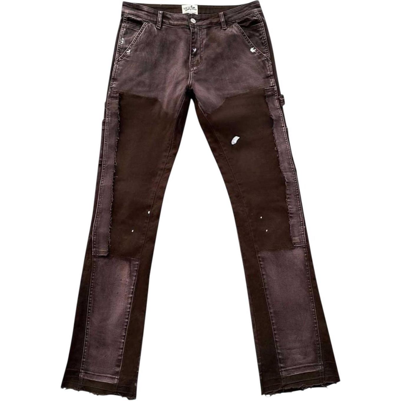 Triple Sevens Denim Jeans Brown