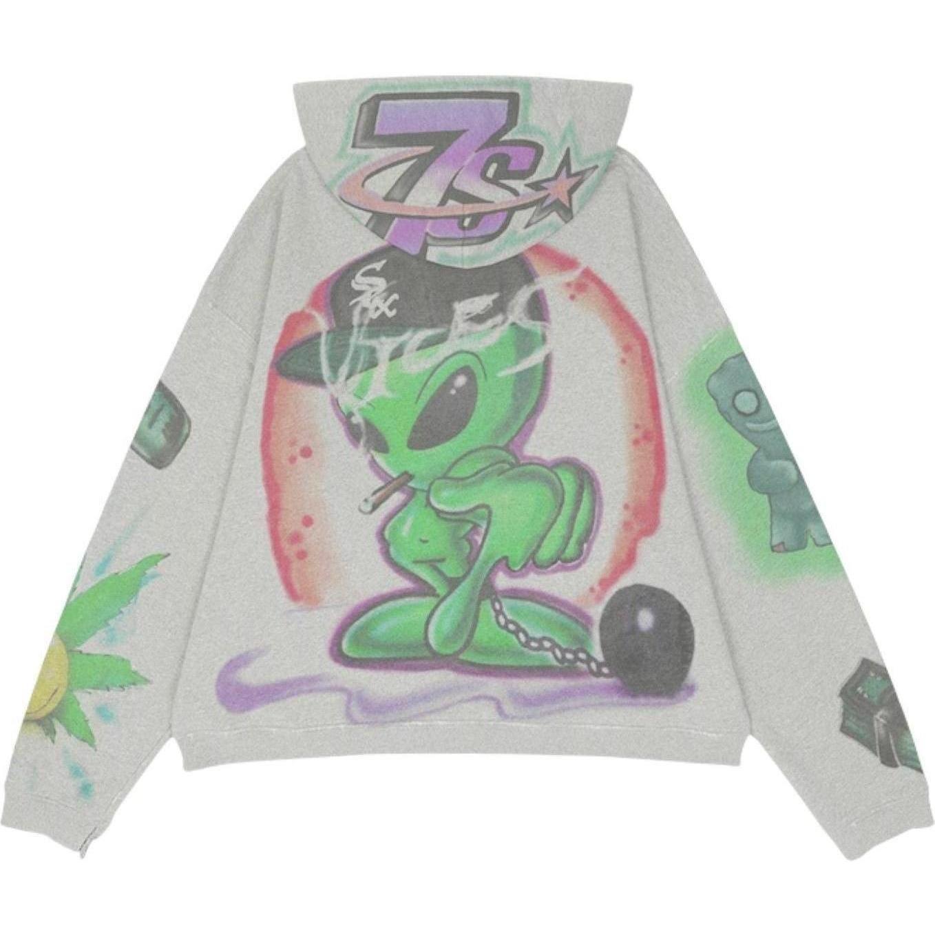 Triple Sevens Vices Hoodie Grey