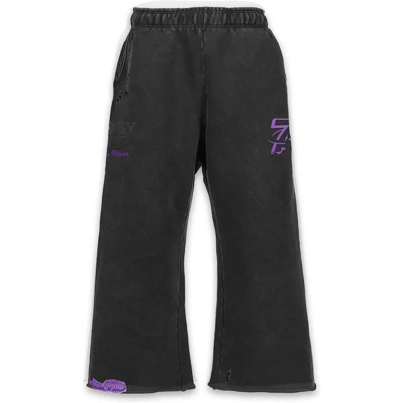 Triple Sevens x Booby Trap Heavy Sweatpants Black