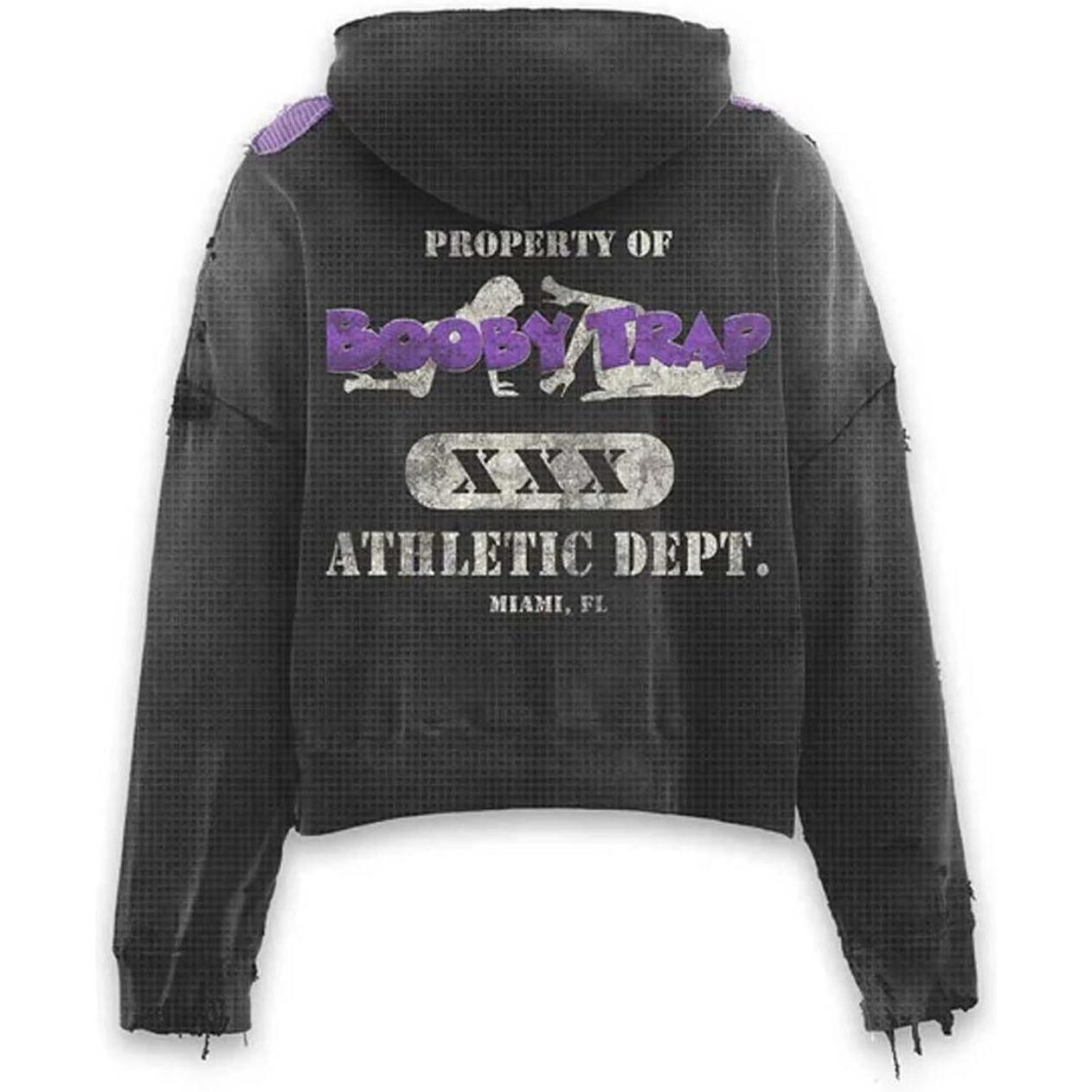 Triple Sevens x Booby Trap Reversible Hoodie Black