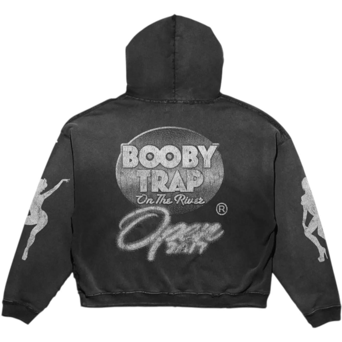 Triple Sevens x Booby Trap Trap Hoodie Black